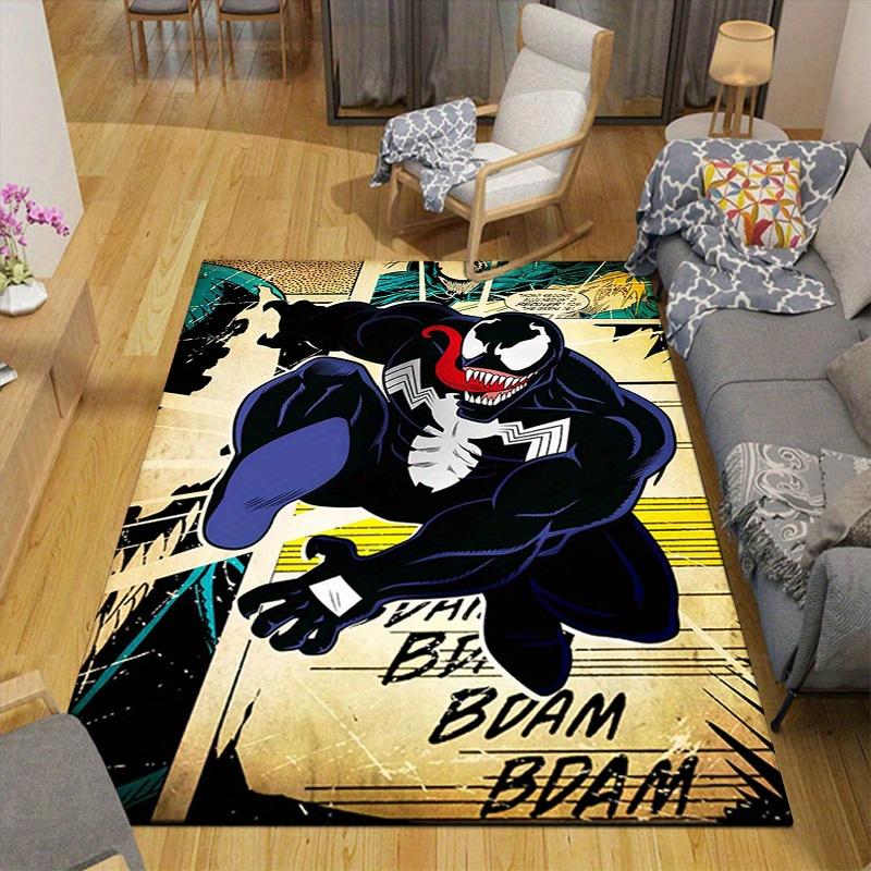 1pz Tappeto Marvel Avengers Super Eroi, Tappetino Antiscivolo, Design Personaggi Cartoni Animati, Morbido Velluto, Decorazione Stanza, Lavabile