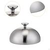 Stainless Steel Burger Cover Basting Steaming Grill Dome Grilling Accessory for Cheeseburger