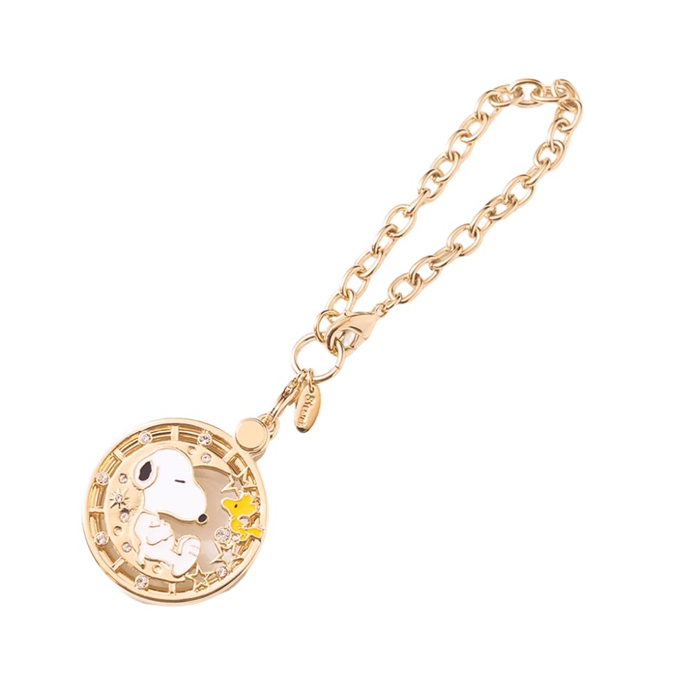 

PEANUTS Увеличительное стекло 8 с изображением Снупи и стильным выдвижным увеличительным стеклом, идеально подходящим для ручной сумки, 3-кратное увеличение, 3-каратное стекло для переодевания, дизайны,