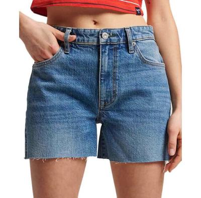 Superdry Vintage Mid Rise Cut Off Shorts