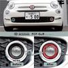EVE DESIGN Original Bezel Cover For Fiat 500 Series with Factory Fog Lights and Abarth Series with Factory Fog Lights Product Product "Bezeling" /