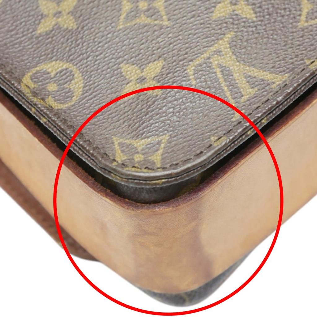 LOUIS VUITTON Monogram CartouchiereGM Shoulder Bag Monogram canvas M51252 Used