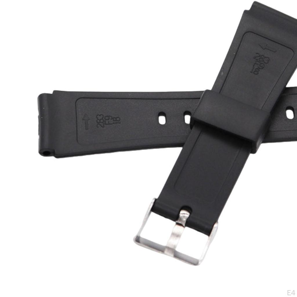 Watch Band 18mm Width Adjustable Wristwatch Strap for AE-1300 W-800H AE-1200