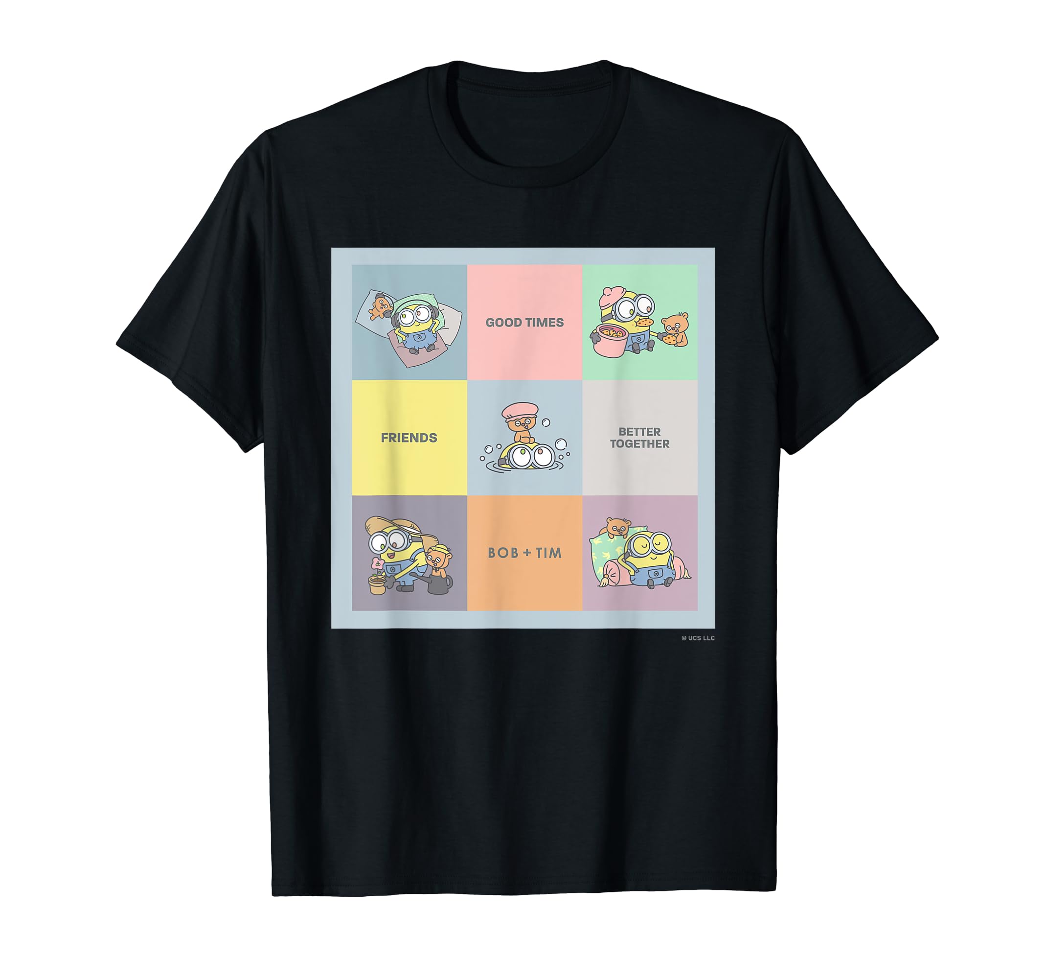 

Minion GOOD TIMES T-shirt чёрный