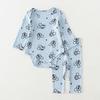 Summer Spring Baby Boy Girl Clothes Set Cotton Cartoon Printed Bodysuit + Pant Newborn Infant Suits