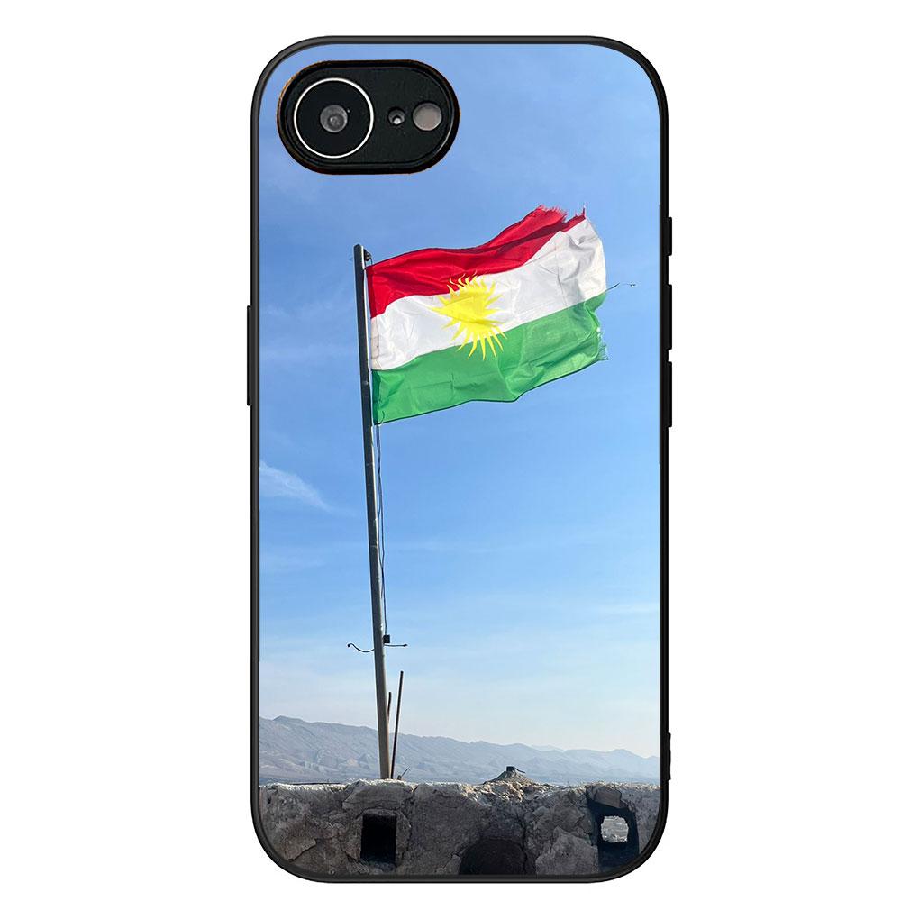 Soft Cover for OPPO A38 A18 A17 A40 A60 A80 A16 A78 A79 A54 A55 A57 4G 5G Coque Phone Case Kurdistan Flag