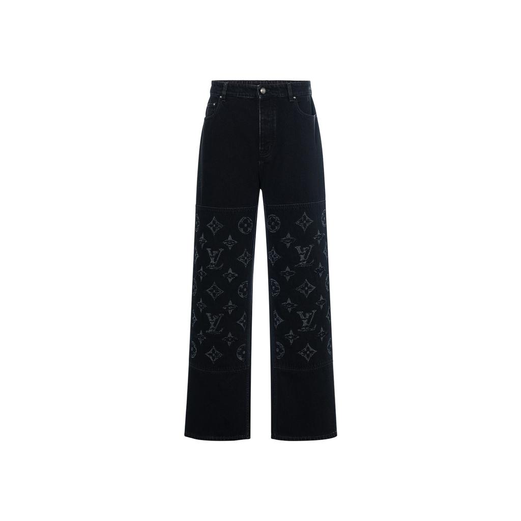 Louis Vuitton Jeans Men's Black Moderate Other 1AJDVK