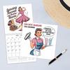 Sarcastic Housewives Wall Calendar – Humorous Monthly Planner For Kitchen Or Home Wall