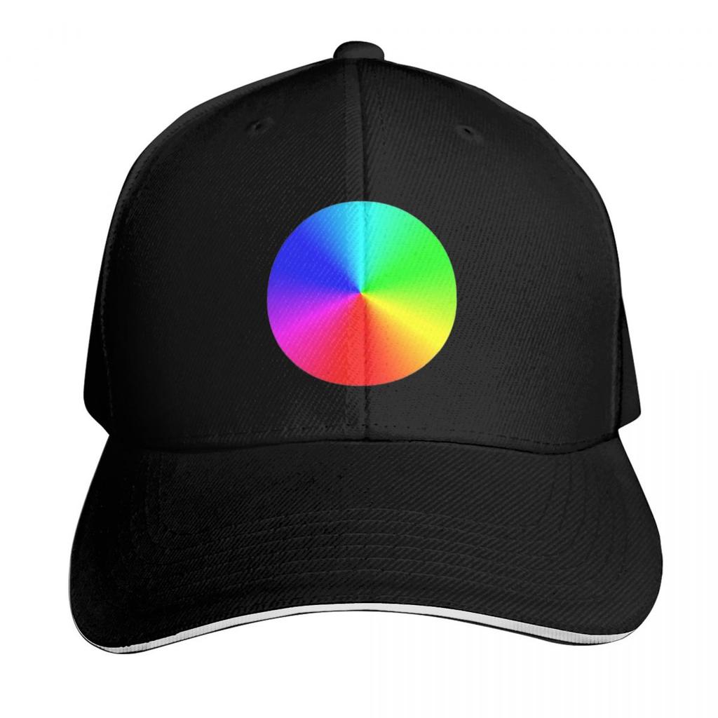 Color Spectrum Baseball Cap Hat Unisex For The Sun Fashion Beach sun hat beach hat Womens Golf Clothing Unisexs