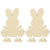 Hot-selling Easter Handmade Wooden Pieces