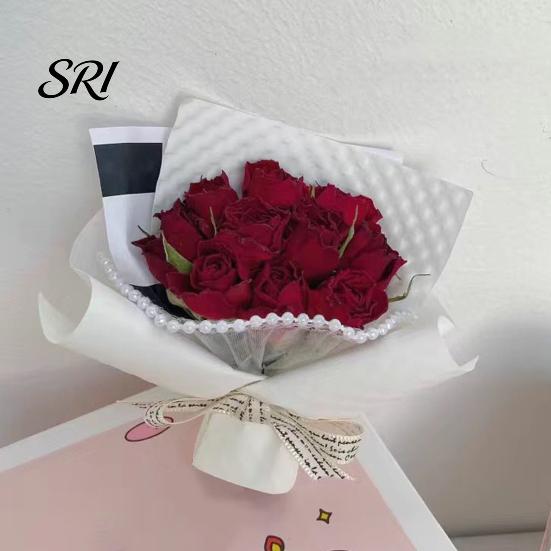 Space-saving Car Fragrance Artificial Flower Compact Design Deodorizer Romantic Roses Dried with Flowers Air Vent Freshener Auto Scent Diffuser Clip