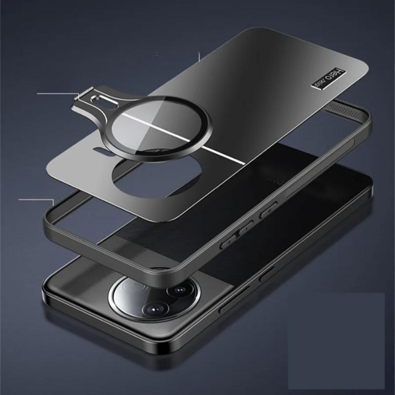 Metal Camera Lens Holder Case For Poco F7 Ultra F7 Pro Shockproof Matte Bumper Stand Back Cover For POCO F7Pro F7Ultra