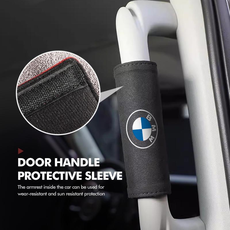 Universal Car Door Pull Handle Anti-Wear Protection Cover For BMW E90 E60 E46 E39 F30 F10 E87 X3 X4 X5 X1 G30 G20