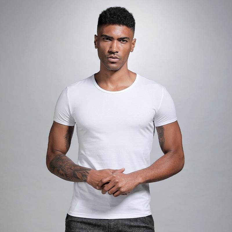 Men's Striped Cotton Blend Shirt