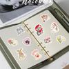 500Pcs/Roll Retro Animals Aesthetics Kids Rewards Stickers - DIY Scrapbooks Album Decor Sealing Label Decals