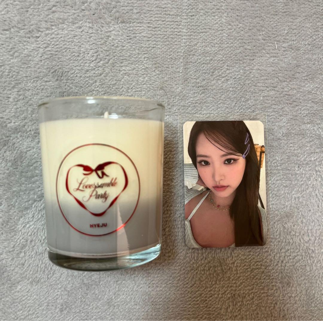 

[USED] loossemble everline MD candle with trading card