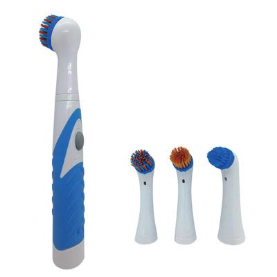 Broadwatch Mini Nettoyeur Électrique Sans Fil à Batterie Élimine Facilement les Taches Tenaces Comprend 4 Accessoires Brosse, Fonctionne, Taches,