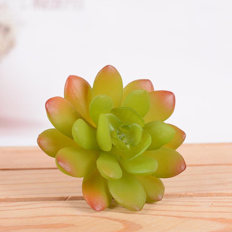 Green Plants Succulents, Small Gem Flowers, Office, Decorative Succulents Green Plants Flowers Simulation Succulents