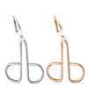 Elbow Eyebrow Plucker Stainless Steel Elbow Clip Scissor Tweezers Plier Beauty Slanted Puller Extension Eye Plucking Makeup Tool