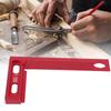 Hole Ruler Hole Ruler Measuring Tool Woodworking Accessory Wear-Resistant Rust-Proof Aluminum Alloy Measuring Tool Marking Ruler