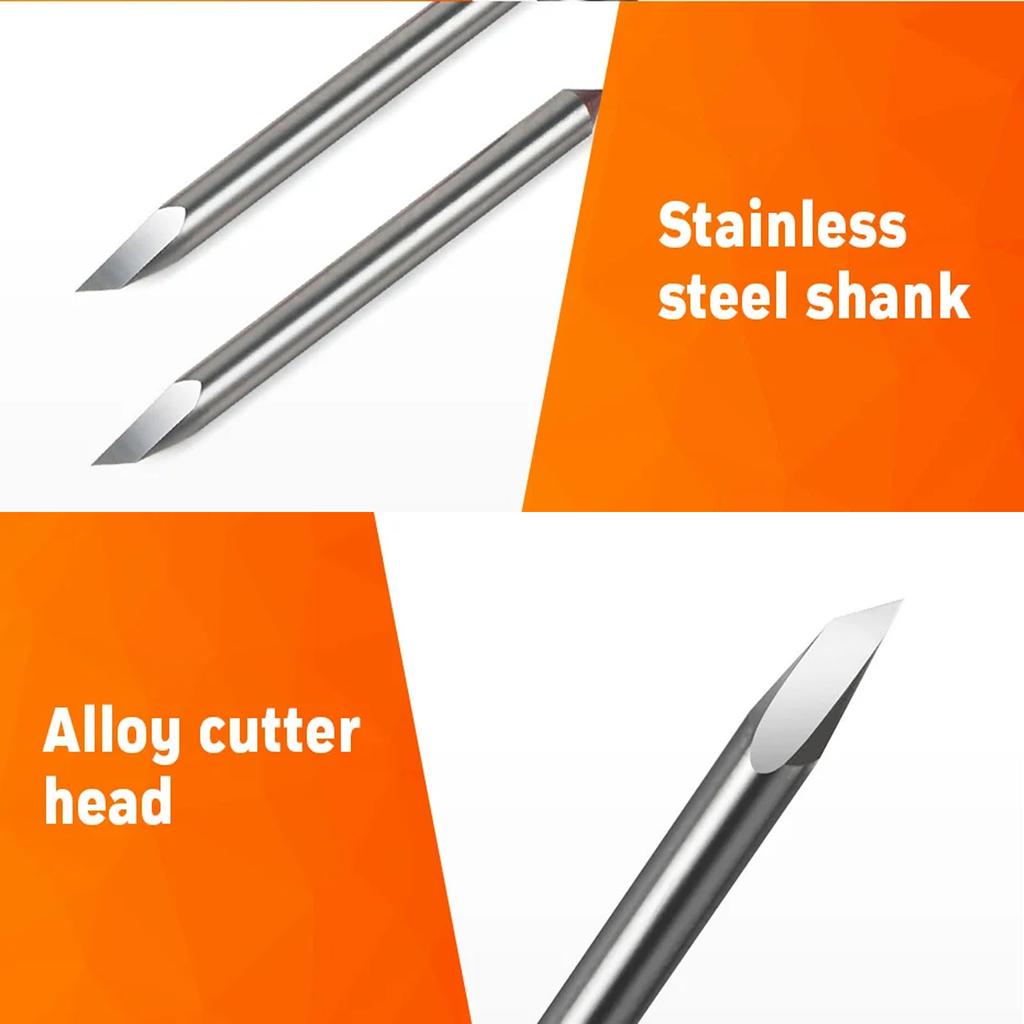 30/45/60 Degrees Replacement Blades For Roland Cricut Plotter Blade Knife Cutter Blades For Power Tools Cutting Plotter 50PCS