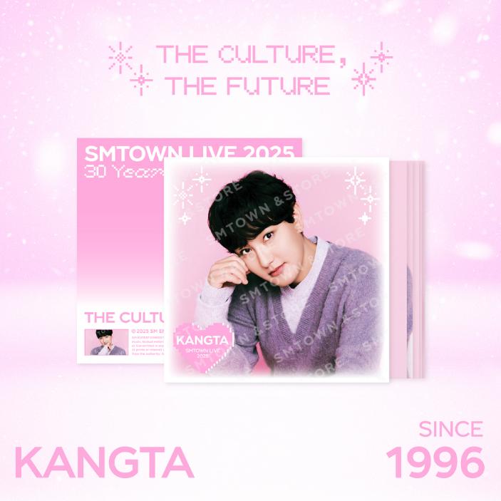

Предварительный заказ SMTOWN LIVE 2025 30 Years and More 2nd MD LP Poster Set KANGTA
