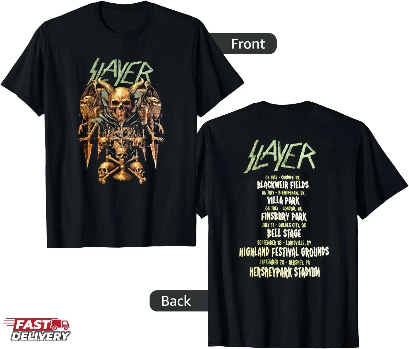 Slayer Farewell Tour 2025 T shirt Reprint 4XL