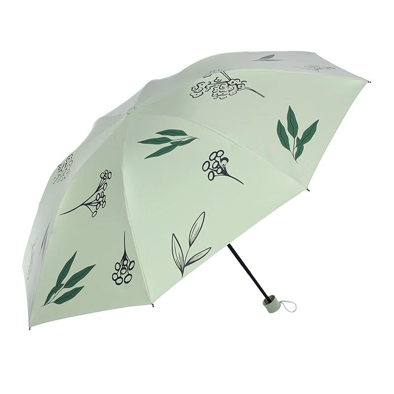 Tiantang 2025 Floral Pattern Manual Foldable UV Umbrella