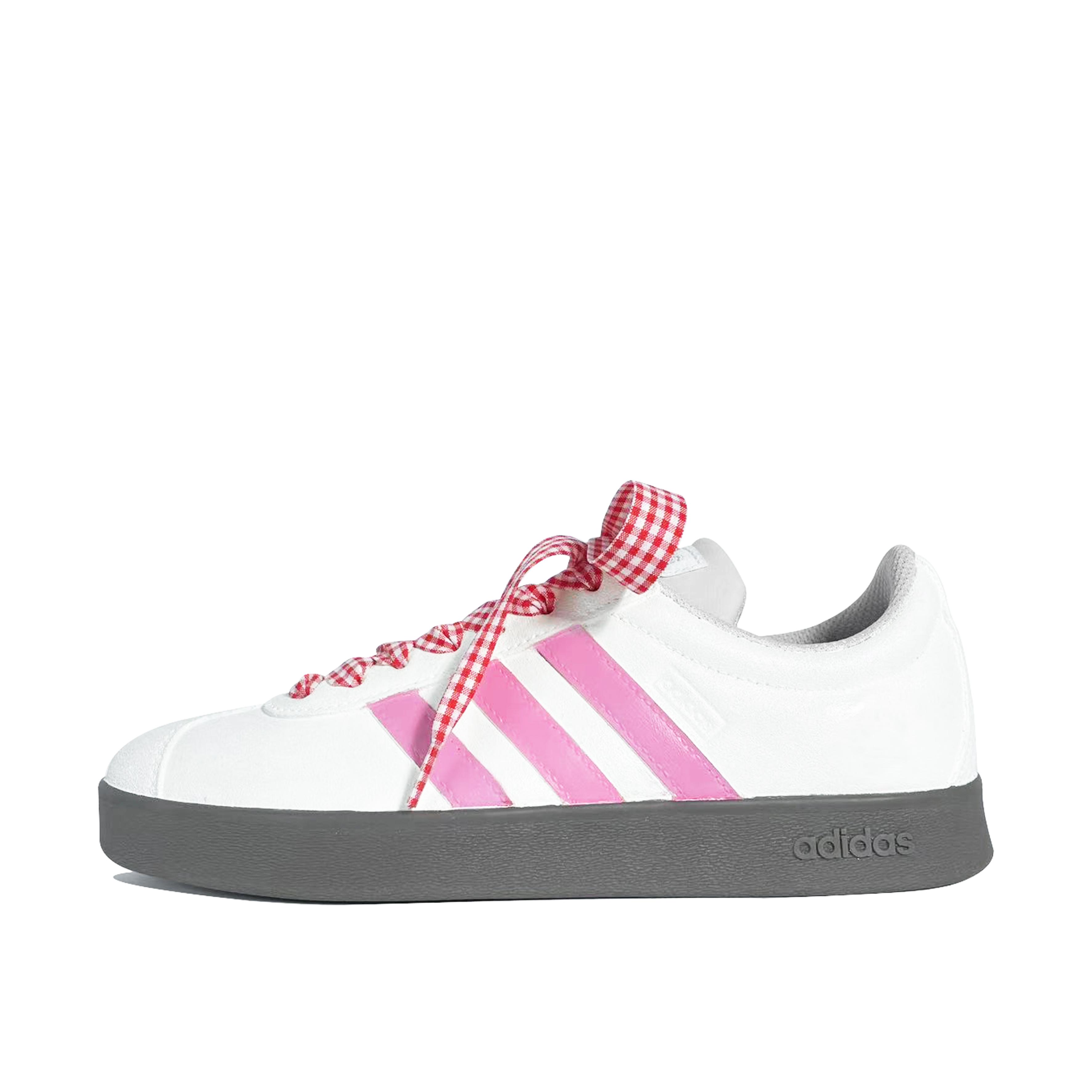 

Adidas Neo VL Court Lifestyle Sweetheart Guava Leather Coverage Quick Dry Lightweight Low top Skateboard Shoes Unisex HQ1802(Team847-) 35⅔