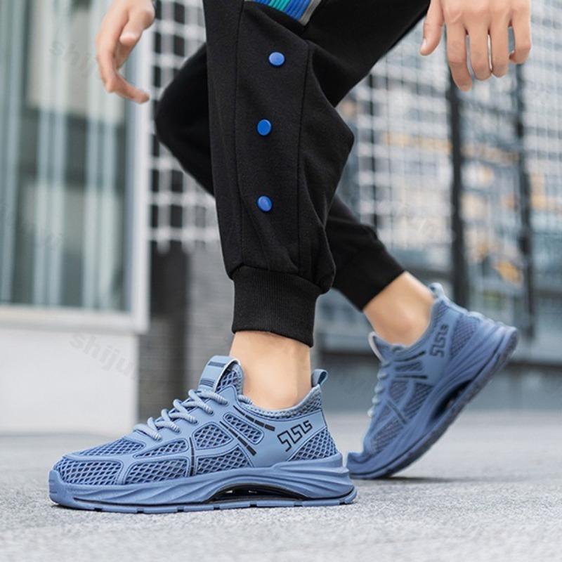 Fashion Men's Fashion Niche Designed Casual Sports Shoes 2025 New Spring Mesh Breathable Comfortable Versatile Low Top Platform sneakers
