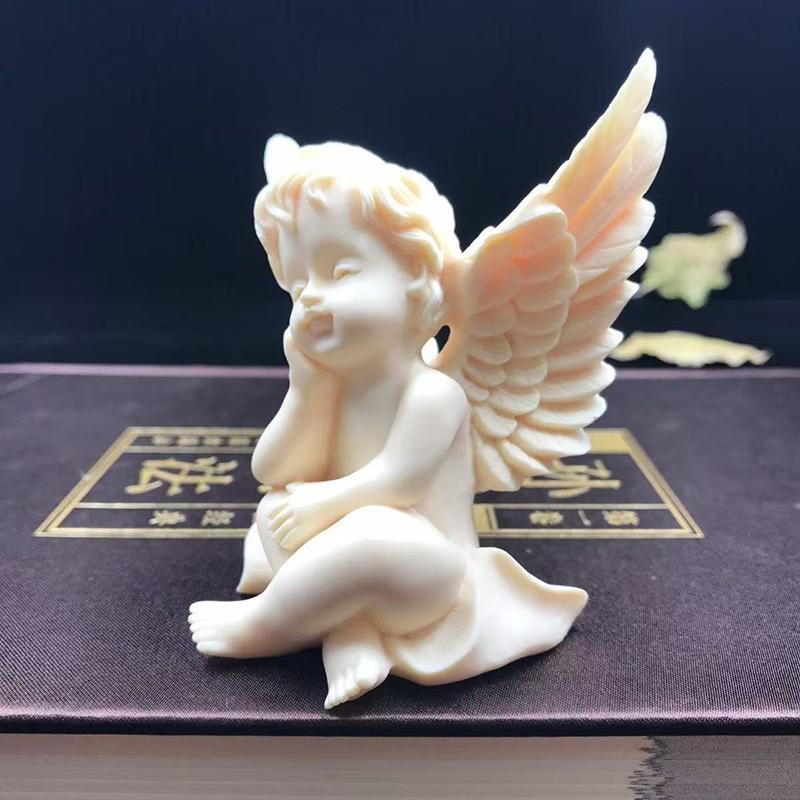 Engel kleiner Junge Dekorative Skulpturen und Figuren Niedlich Zuhause Zimmer Büro Auto Tischdekoration und Accessoires Geschenke