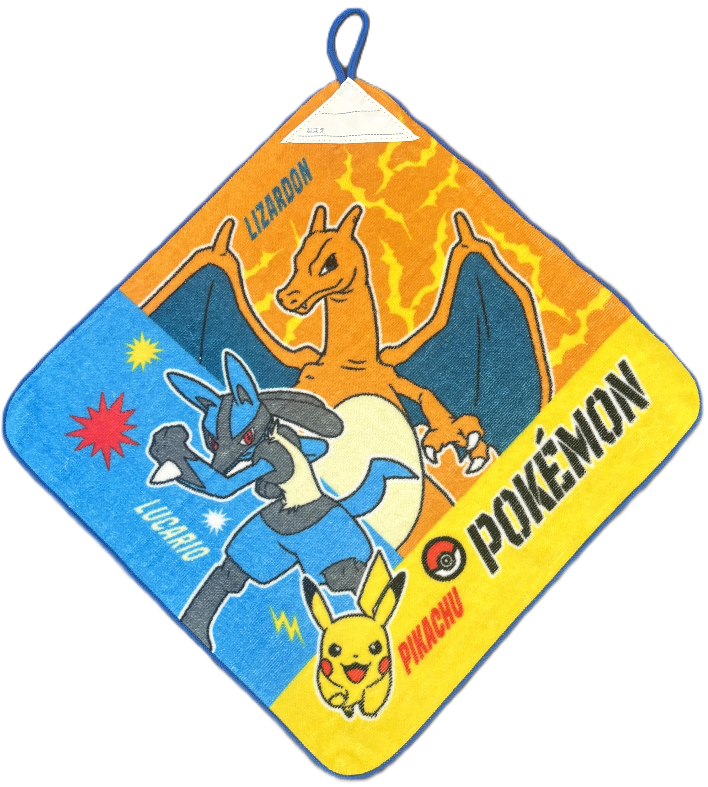 Hayashi Loop Hand 34 x 34 Pokemon O4498 WP449800 Towel, Approx. cm, Design,