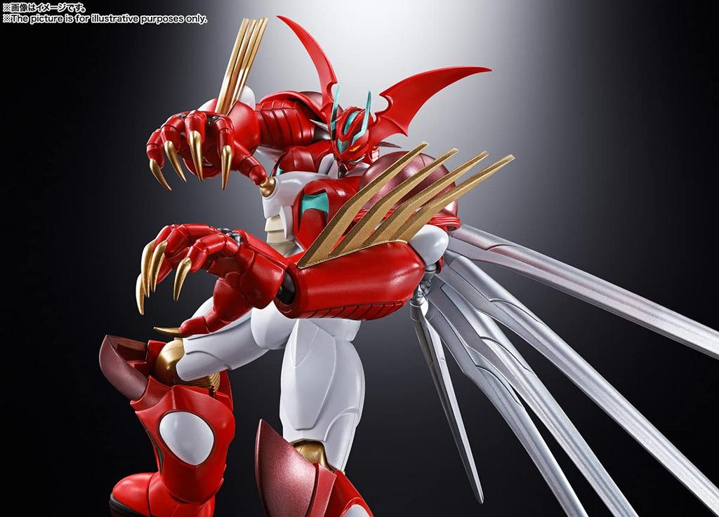 TAMASHII NATIONS Soul of Chogokin Getter Arc 190mm bemalte bewegliche Figur GX-99 ca.. PVC & ABS & Druckguss