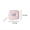 Polka Dot Sanitary Napkin Storage Bag Large Capacity Lipstick Key Portable Cosmetic Bag  Student
