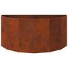Planter Box Rustic 120 X 60 X 50 Cm Weathering Steel