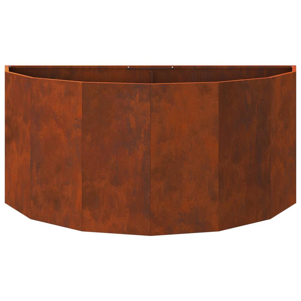 Planter Box Rustic 120 X 60 X 50 Cm Weathering Steel