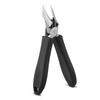 Tagliaunghie Super Inclinato e Appuntito per Unghie Incarnite o Spesse Trimmer Anti-Schizzo Pinzetta per Unghie in Acciaio Inossidabile