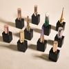 1Pcs New 15Ml Empty Glass Nail Polish Bottles Black Nail Gel Bottle Large Capacity Base Nail Glue