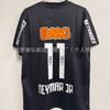 Atacado Brasil 12-13 Camisa retrô titular Santos Nº. 11/Não. 10 Camisa de futebol de manga curta para adulto do Neymar