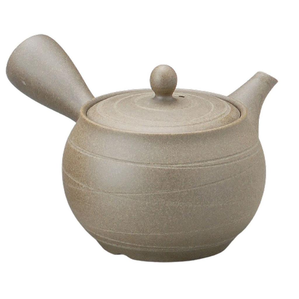 J-kitchens Teapot, Capacity (approx.) 400cc (Yakishime Kyusu), Tokoname Ware, No. 267601
