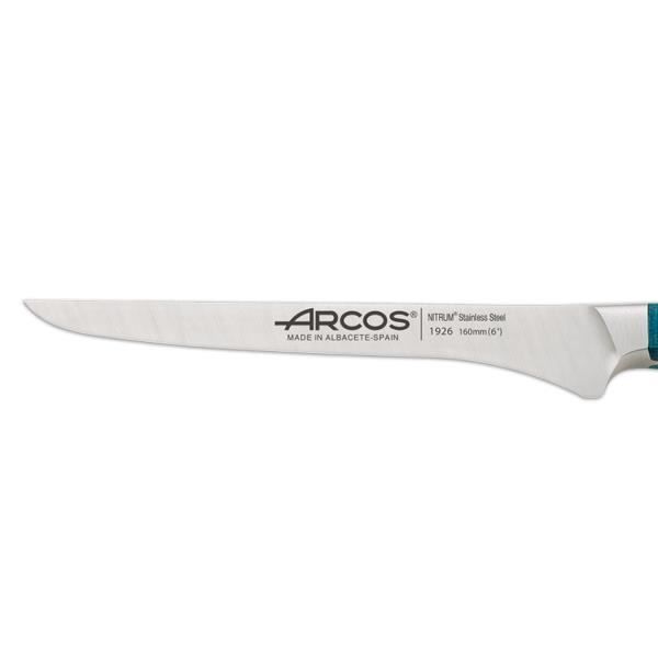 Couteau À Désosser 16cm Arcos Brooklyn Demi Mitre 0,000000 Turquoise