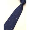 Daks 2026 Ss Logo Pattern Navy Tie  Dmg1acf1222n1 
