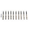 Screw Driver Bit Pack of 10 with Magnetism and High Strength Alloy Steel