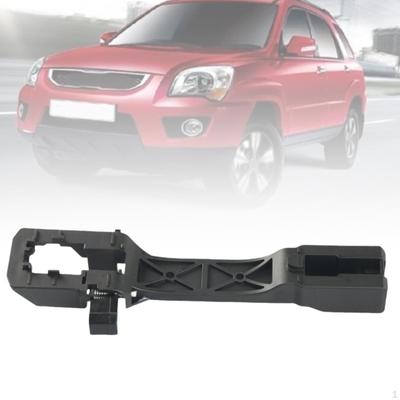 Exterior Door Handle Base Bracket Easy Installation Black Outside Component Reinforcement