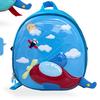 Backpack Cartoon Kids Preschool Breathable Fabric Color Block Design Boys Girls