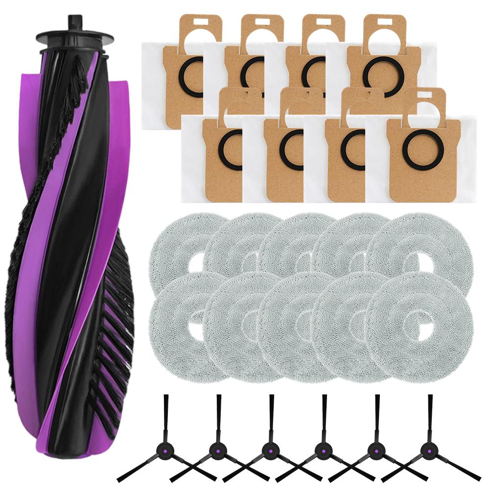 For JONR For P20 PRO Robot Vacuum Parts Kit Main Roller Side Brush Mop Cloth Dust Bag Replacement Accessories Set Home Appliance