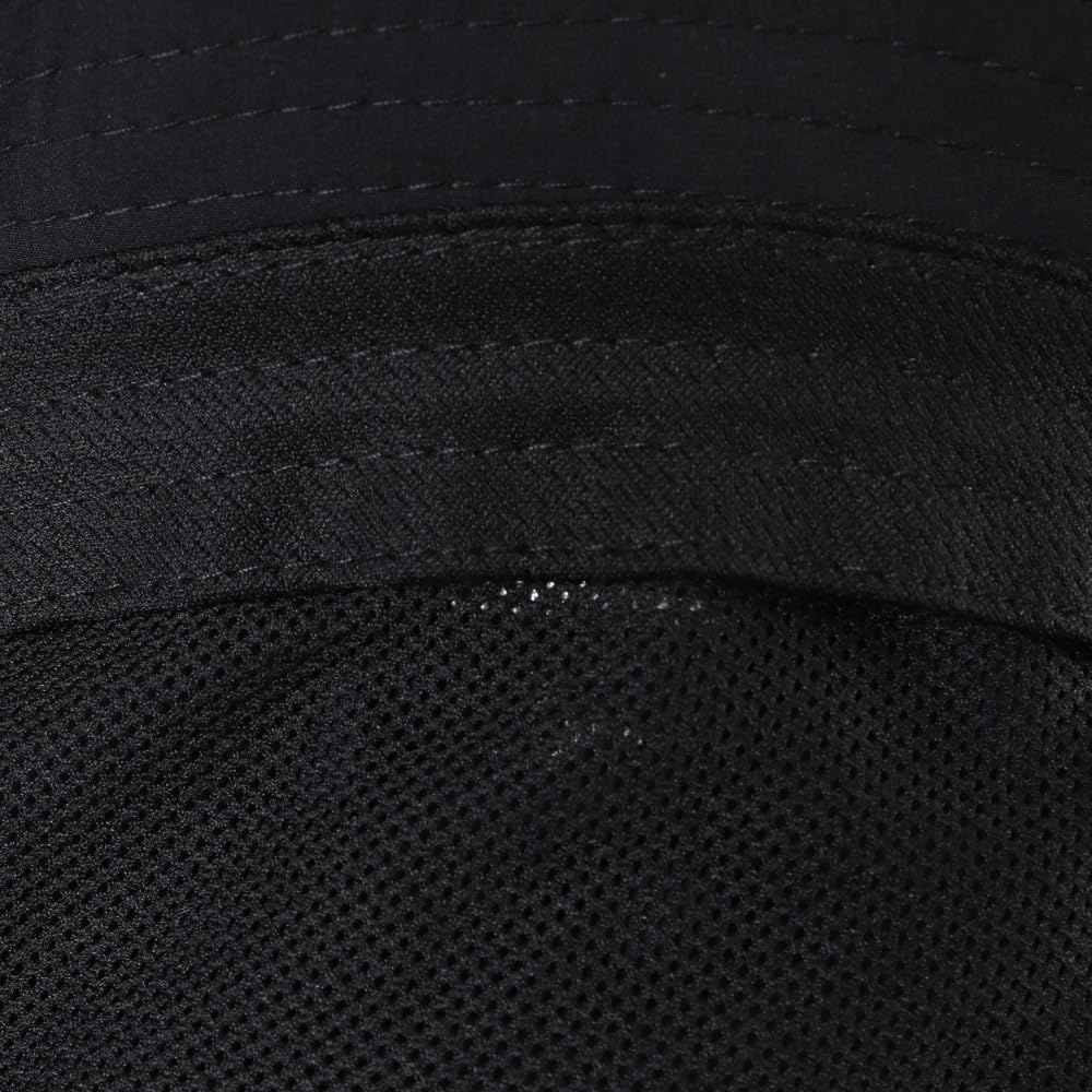 CHUMS Airtrail Stretch Hat Packable Water-Repellent Bucket Hat Black CH05-1430