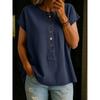 BITCED Damesmode Casual Korte Mouw O-Hals Blouses & Shirts