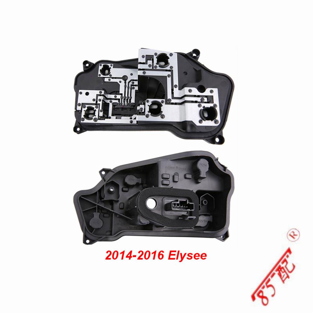 Tail Lamp Circuit Board Tail Lamp Socket Base Plug FOR Citroen Elysee 2014-2016 2017- FOR Peugeot 301 2014-2017