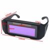 Solární automatické ztmavování LCD displeje svářečské kukly, brýle pro svářeče